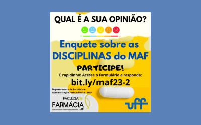 Enquete sobre as Disciplinas do MAF