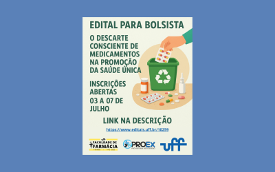 Inscrições abertas para bolsistas no projeto de extensão